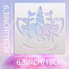 Unicorn Stencils for Wall Art & Painting