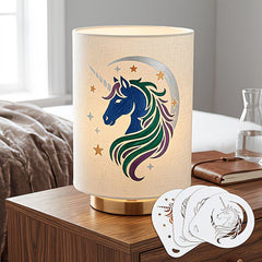 unicorn craft stencil for kids activities