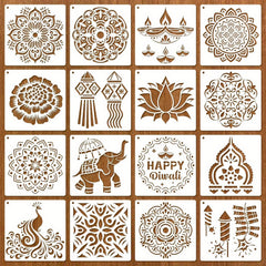 diwali decoration stencils