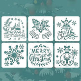 snowflake stencil diy