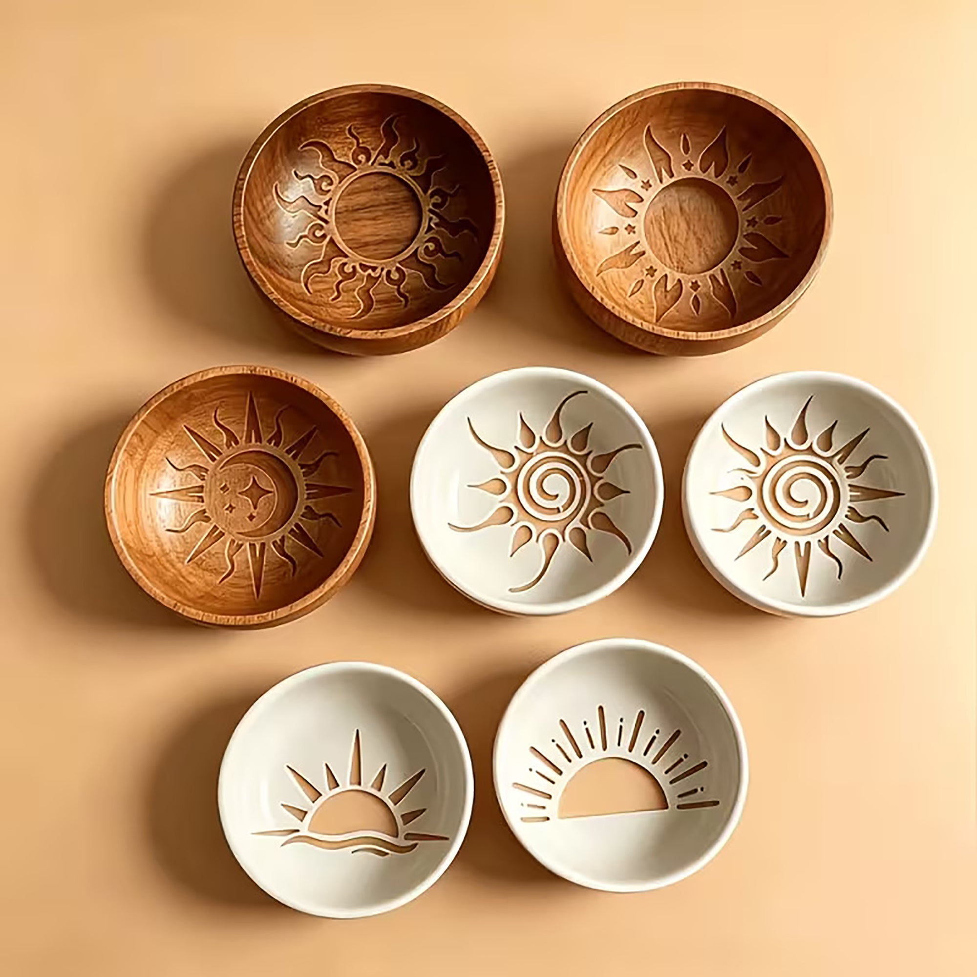sun themed stencil set for handmade creative projects