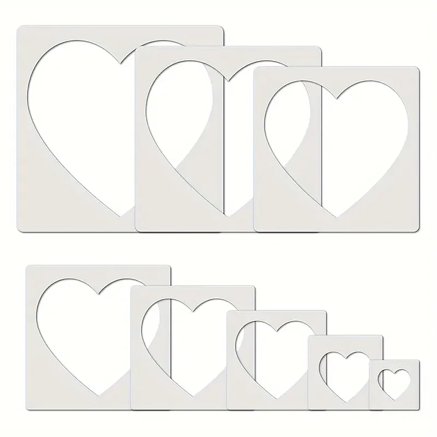 heart stencil diy