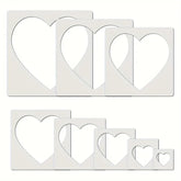 heart stencil diy