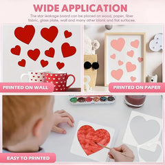 mdf craft stencil heart