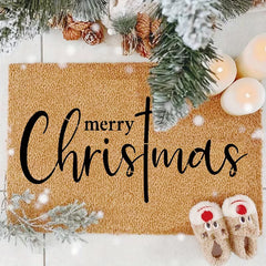 wall and fabric stencil for christmas