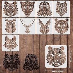 lion stencil