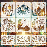 ramadan stencil diy