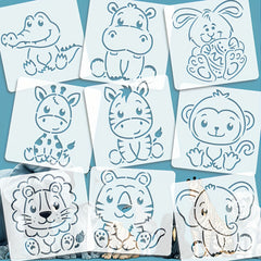 Animal stencil set