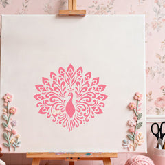 pet plastic stencil for texture painting