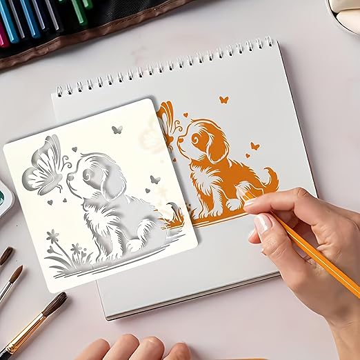 butterfly design stencil for painting