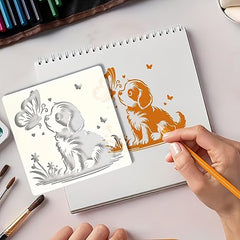 butterfly design stencil for painting