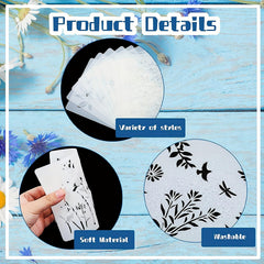 Gorilla Rock Gesture Stencil Template DIY Art & Craft Reusable Flexible Sheet 1pc Cliths