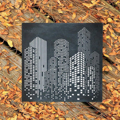 30cm stencil sheet for wall design