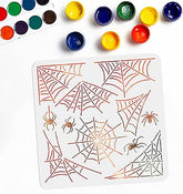 spider web stencil