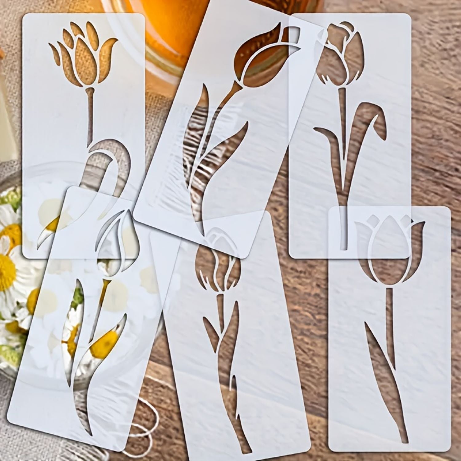 DIY Hydrangea Stencil Kit for Journaling & Home