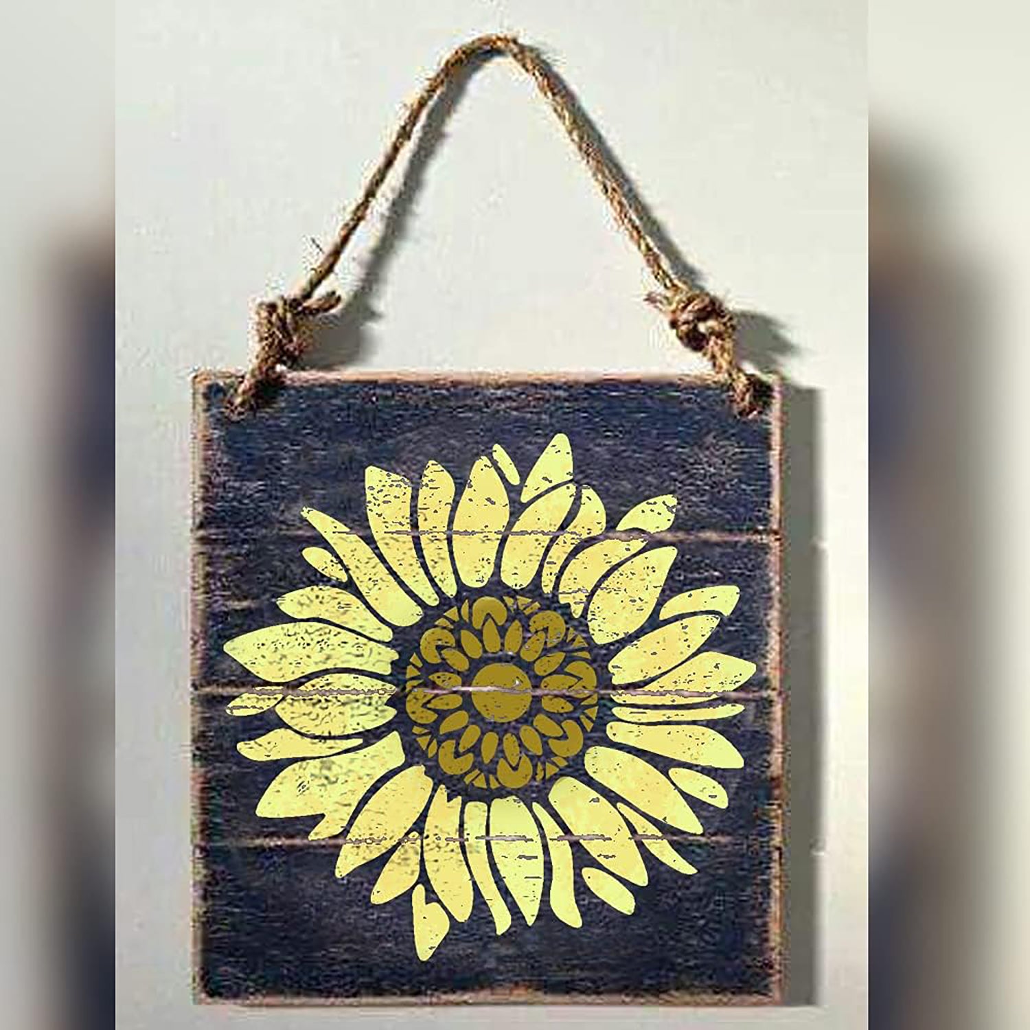 sunflower stencil for painting on fabric paper and walls