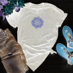 reusable boho flower stencil for canvas art and decor
