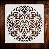 symbol of balance and harmony mandala stencil