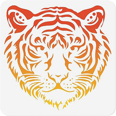 tiger stencil diy