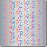 flower border metal stencil