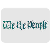 we the people stencil