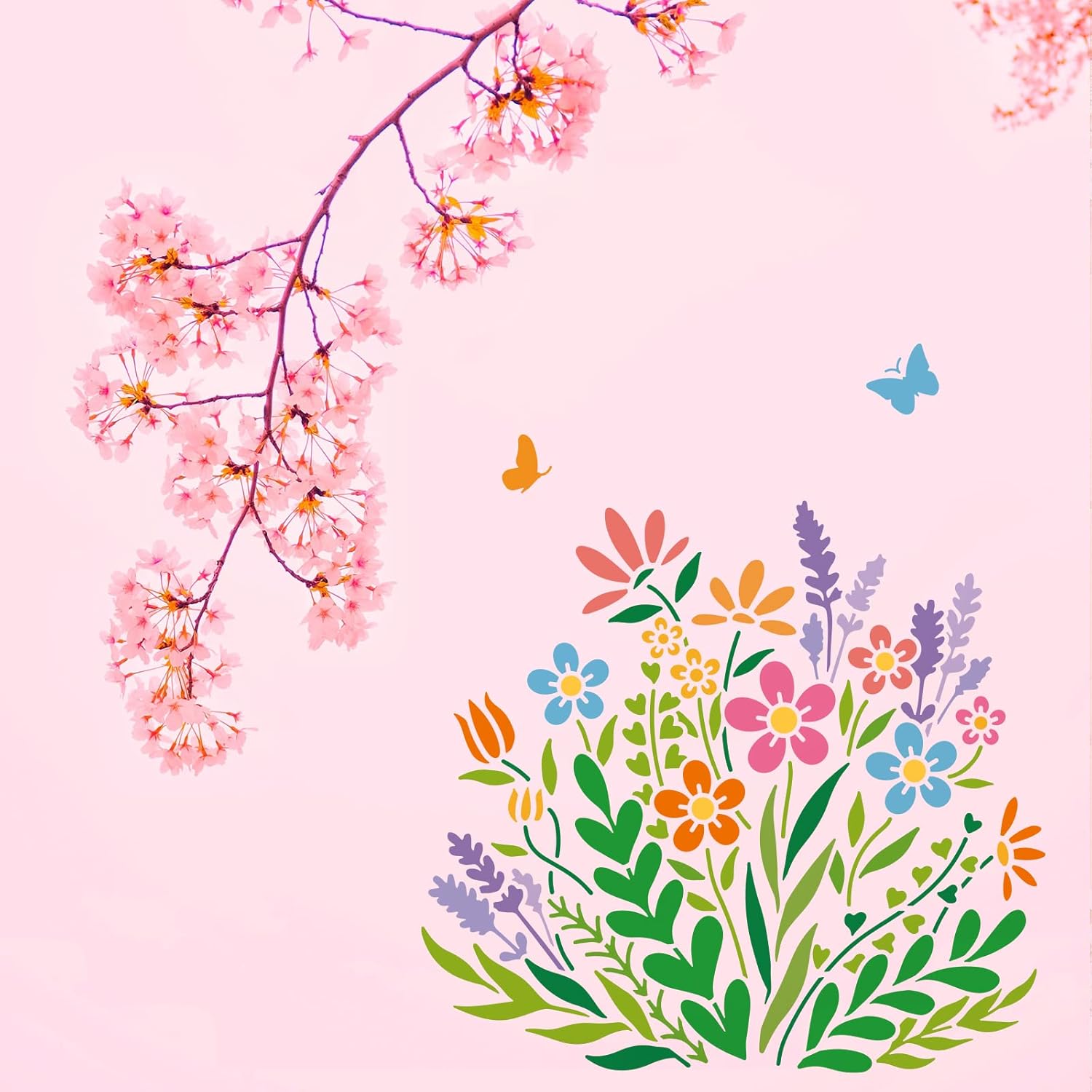 wall painting stencil