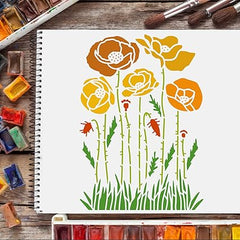 wall painting stencil