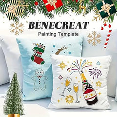 reusable plastic stencil for wall fabric
