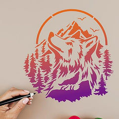 pet plastic stencil