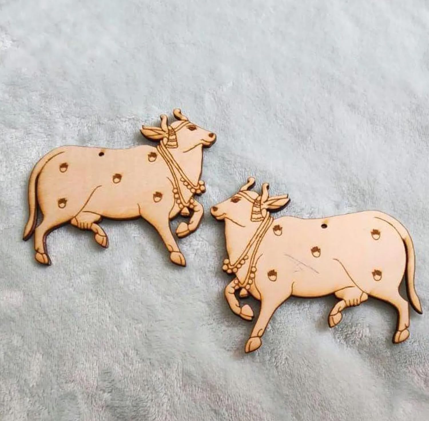 mdf cow cutouts for resin projects