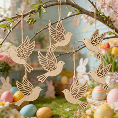 mdf bird cutouts for resin art