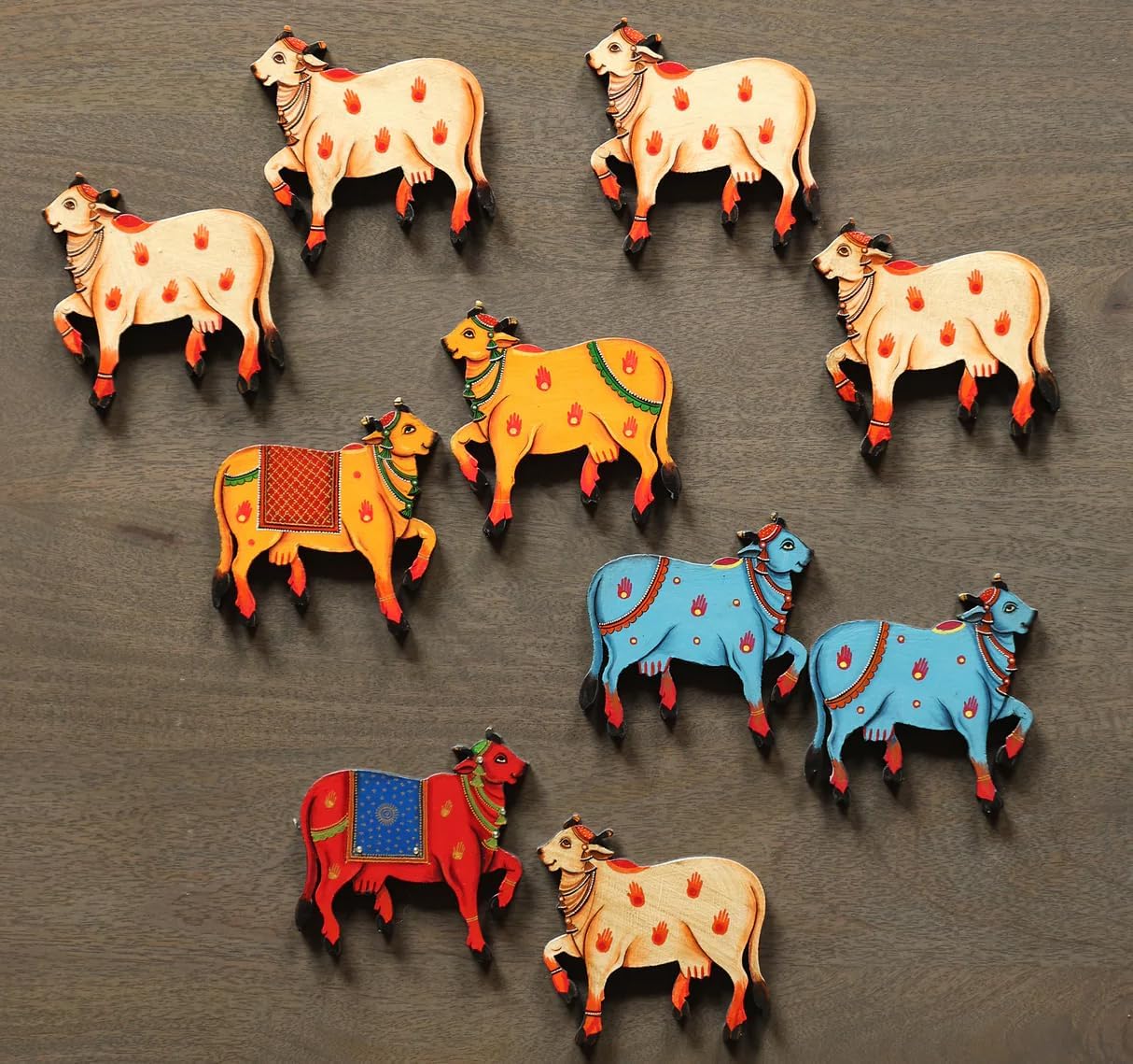 traditional cow design craft base