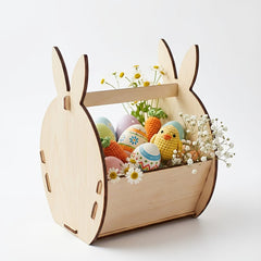 pine mdf bunny cutout