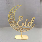 eid mubarak crescent moon decor