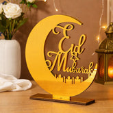 Eid Mubarak moon