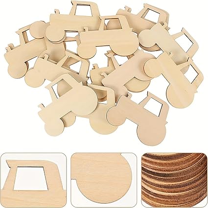 tractor wood cutouts