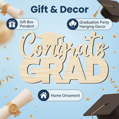 mdf hanging cutouts for graduation party