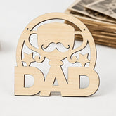 dad trophy mdf ornament for diy art projects