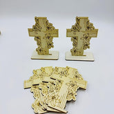 cross wooden craft cutouts