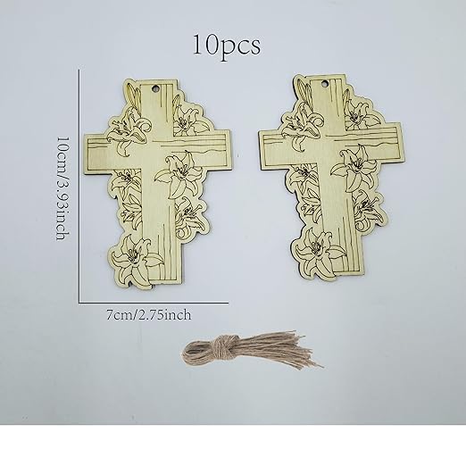 unfinished cross wood shapes