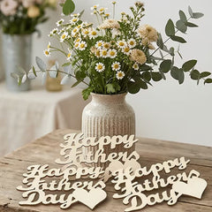 fathers day wooden cutout for acrylic painting