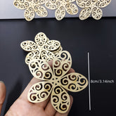 Unfinished Wooden Flowers