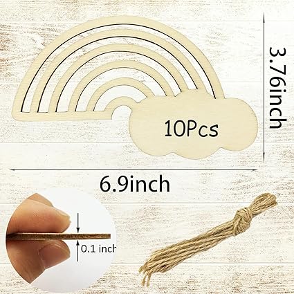 unfinished wood craft shapes