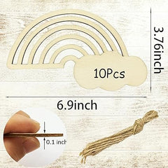 unfinished wood craft shapes