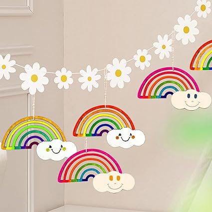 diy rainbow painting base