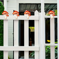 rustic mushroom decor