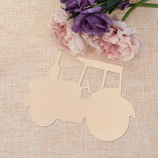 tractor wood blanks for decoration