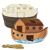 noahs ark wood cutouts