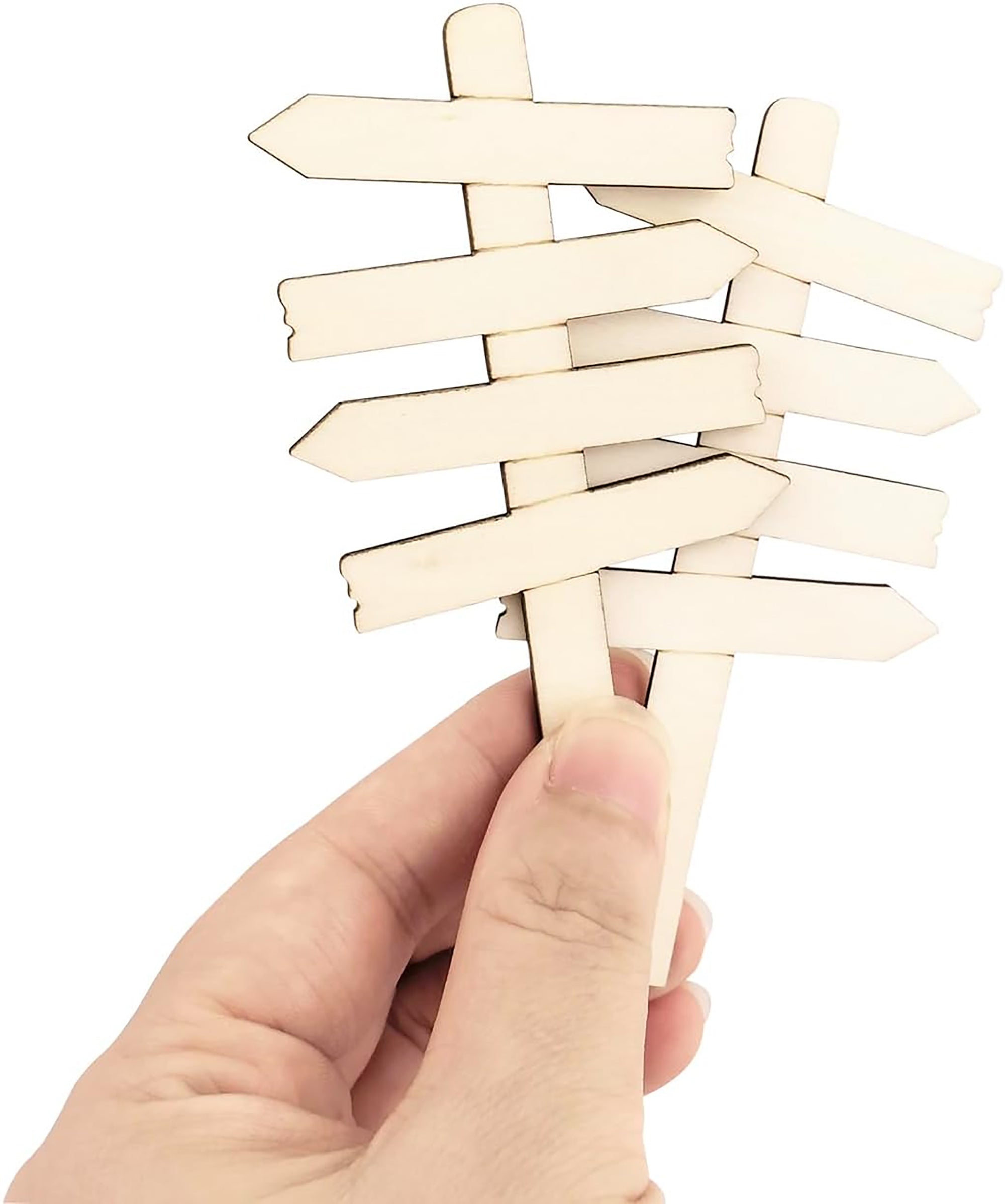 unfinished arrow wood blank for acrylic painting