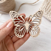 unfinished butterfly mdf wood cutout for diy art and craft